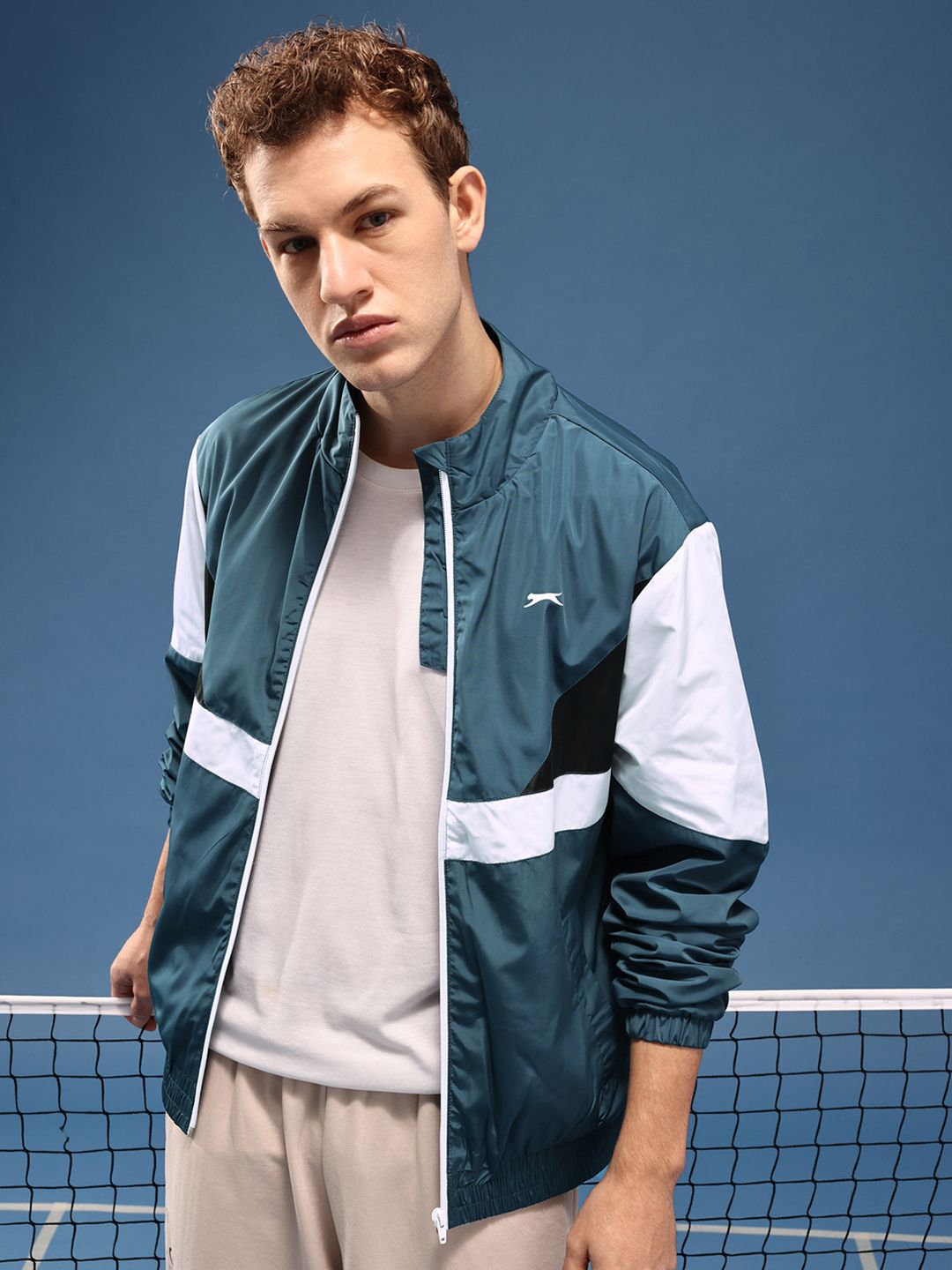 Slazenger Colourblocked Sporty Jacket