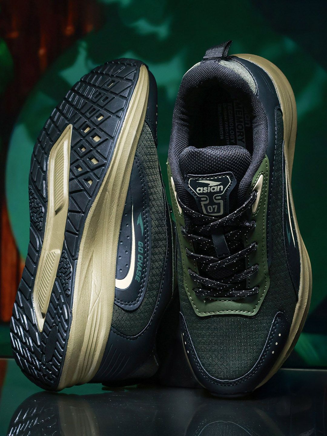 ASIAN Men Mesh Running Non-Marking Shoes