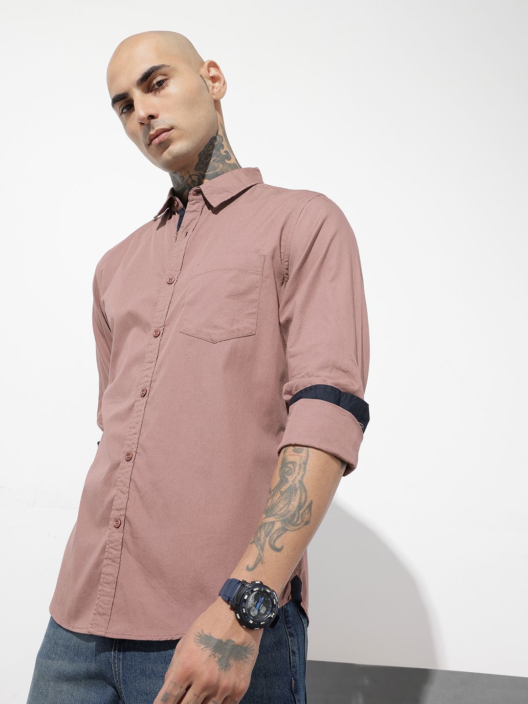 The Roadster Life Co. Pure Cotton Casual Shirt