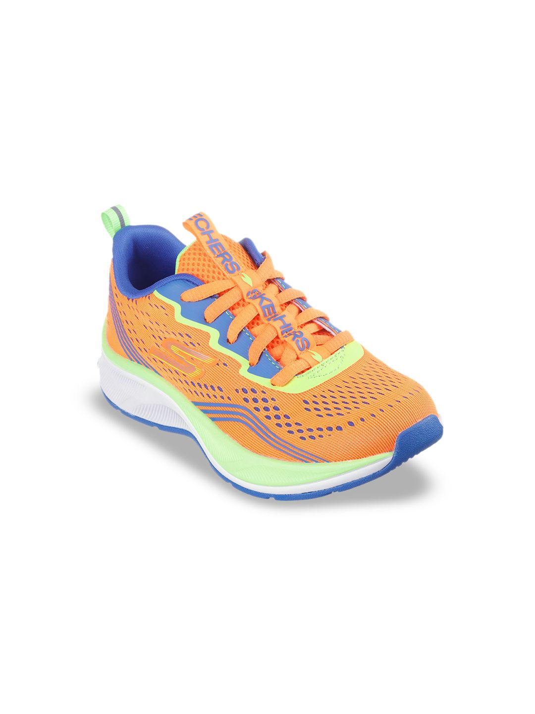 Skechers Elite Sport Boys Mesh Lace-Ups Casual Round Toe Sneakers
