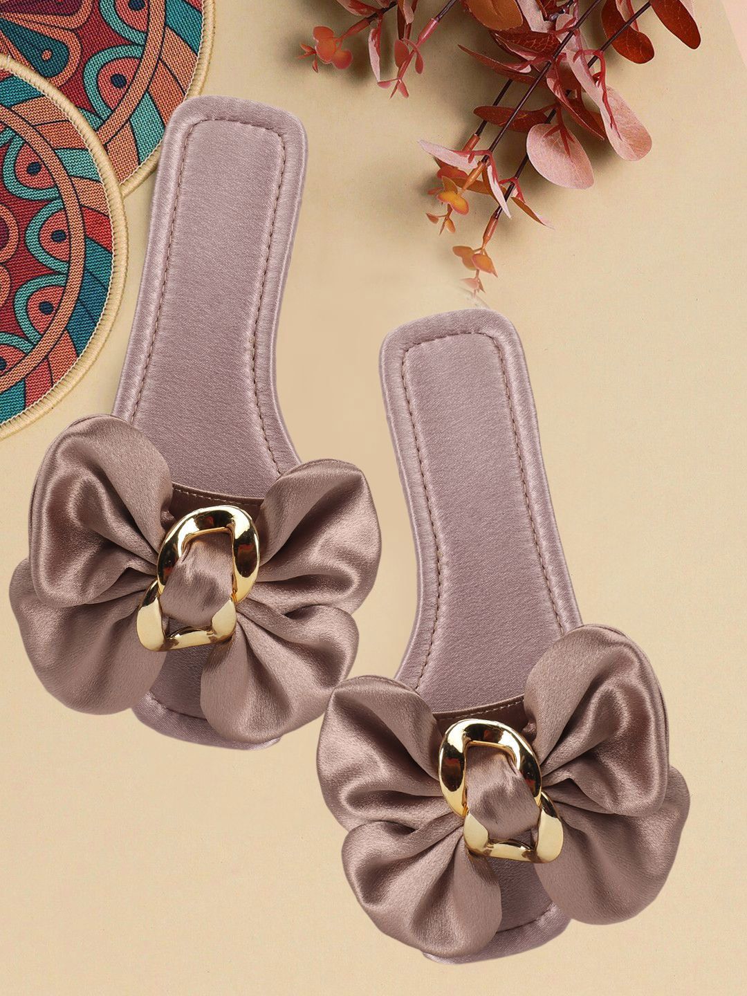 AVIVASTYLE AVIVASTYLE Women Embellished Fashion with Bows Flats