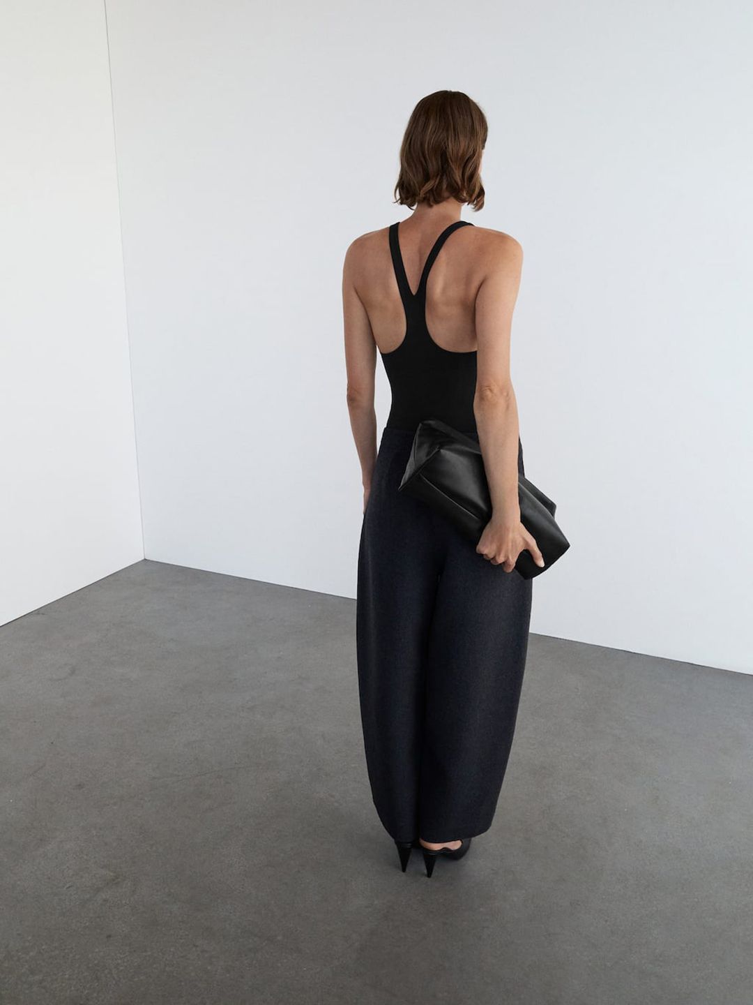 Racerback Scoop Neck Bodysuit