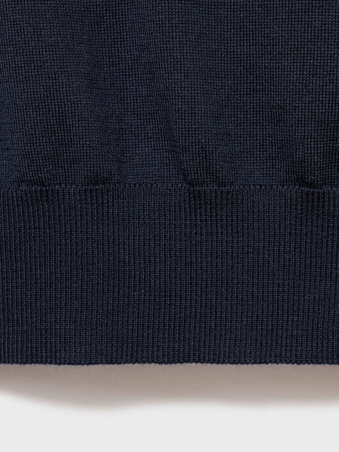 Pure Wool Polo Collar T-shirt