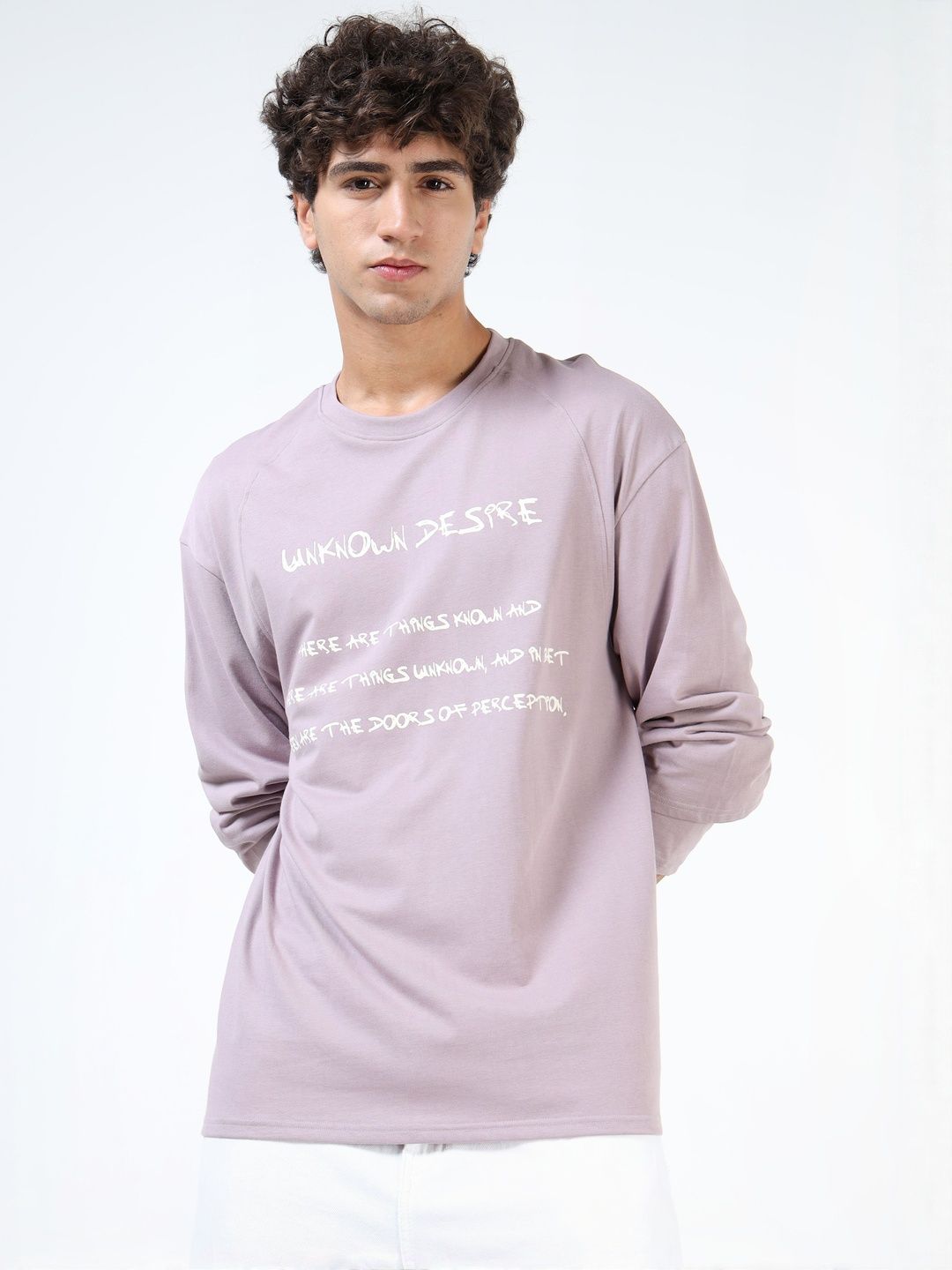 Kook N Keech Oversized Typography Printed Round Neck Pure Cotton T-Shirt