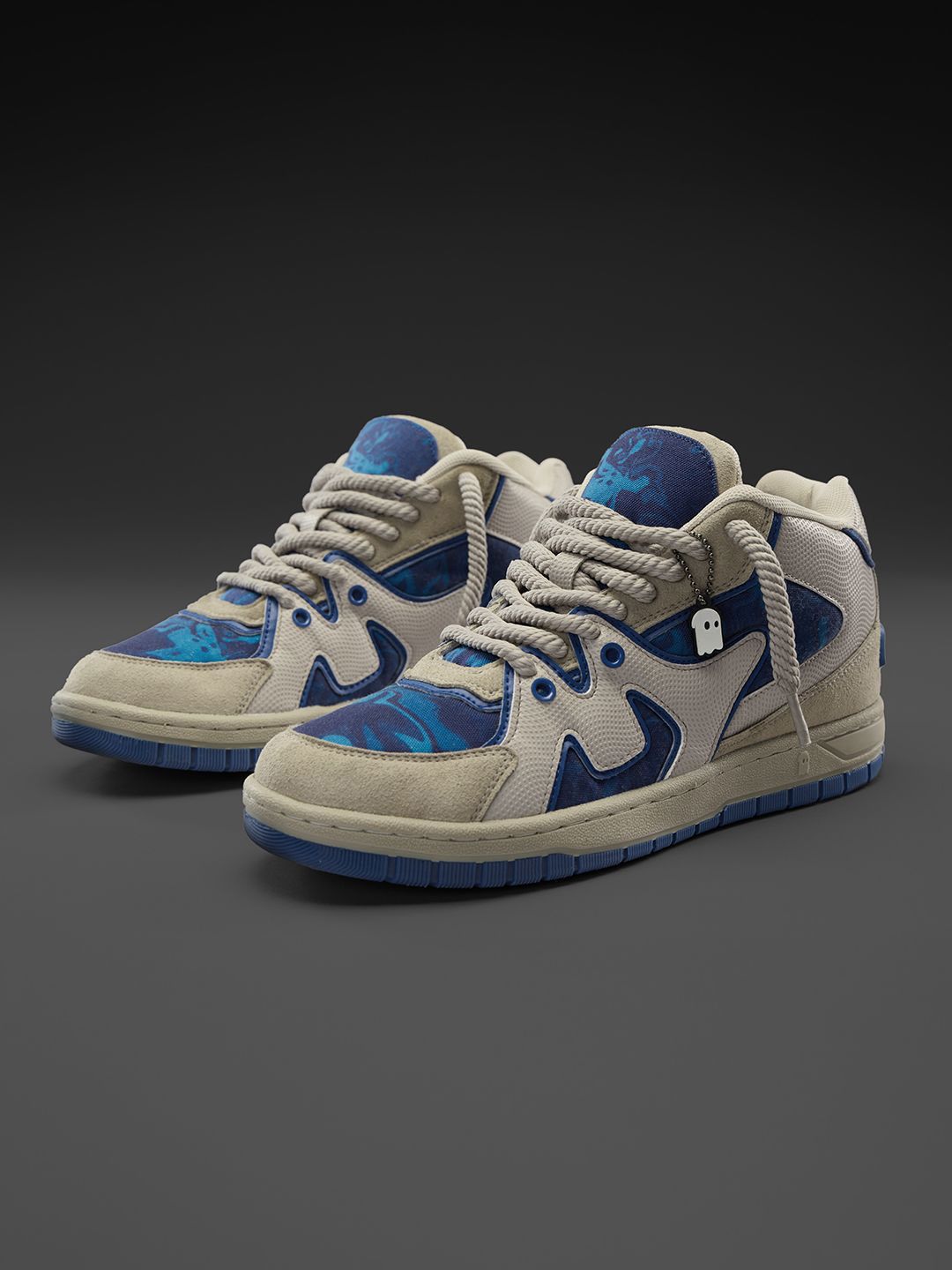 Buy The Souled Store UBZ Aqua Men Printed PU TPR - Mid Top