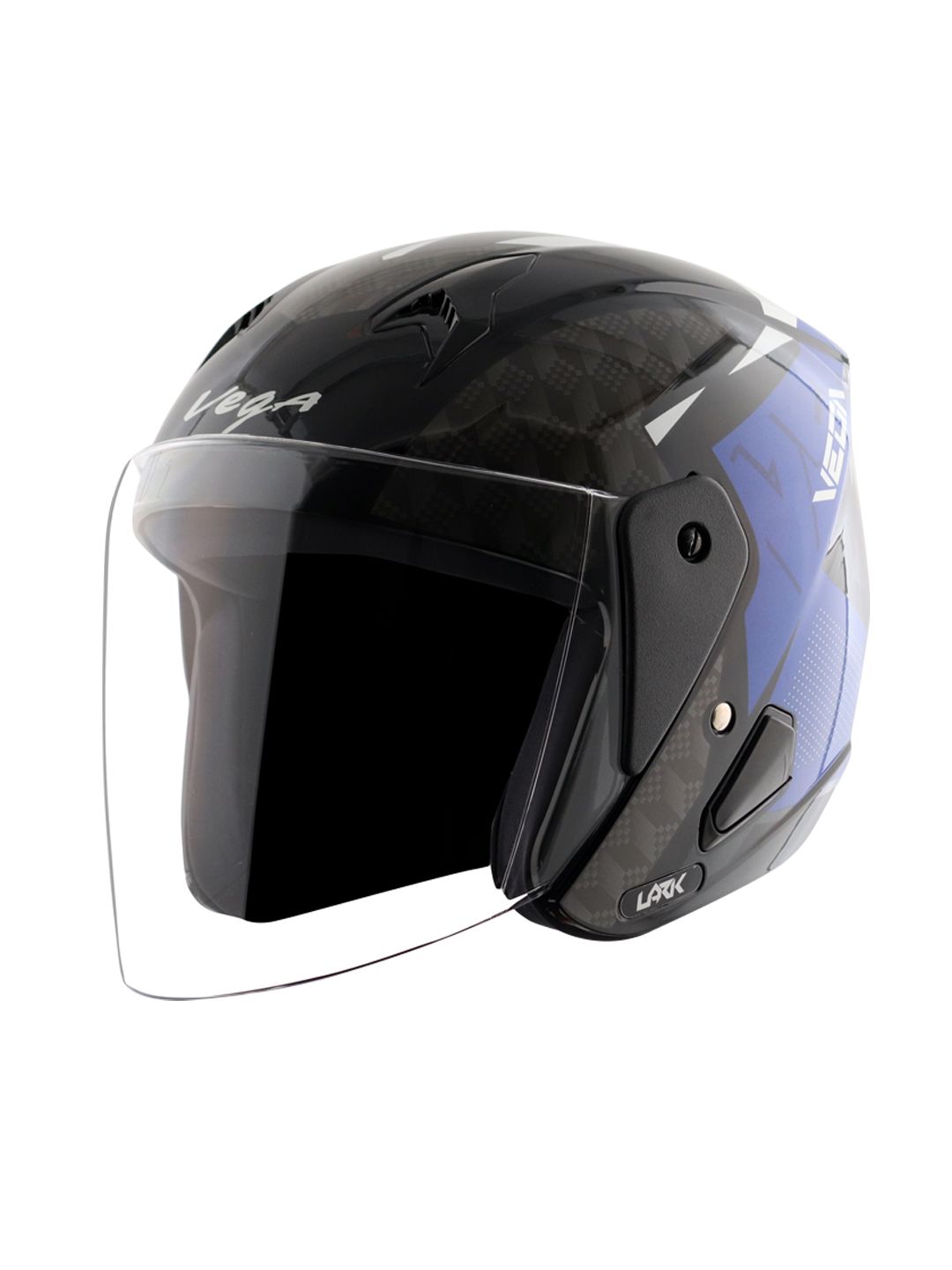 VEGA Unisex Lark Twist ISI Certified Lightweight Open Face Helmet