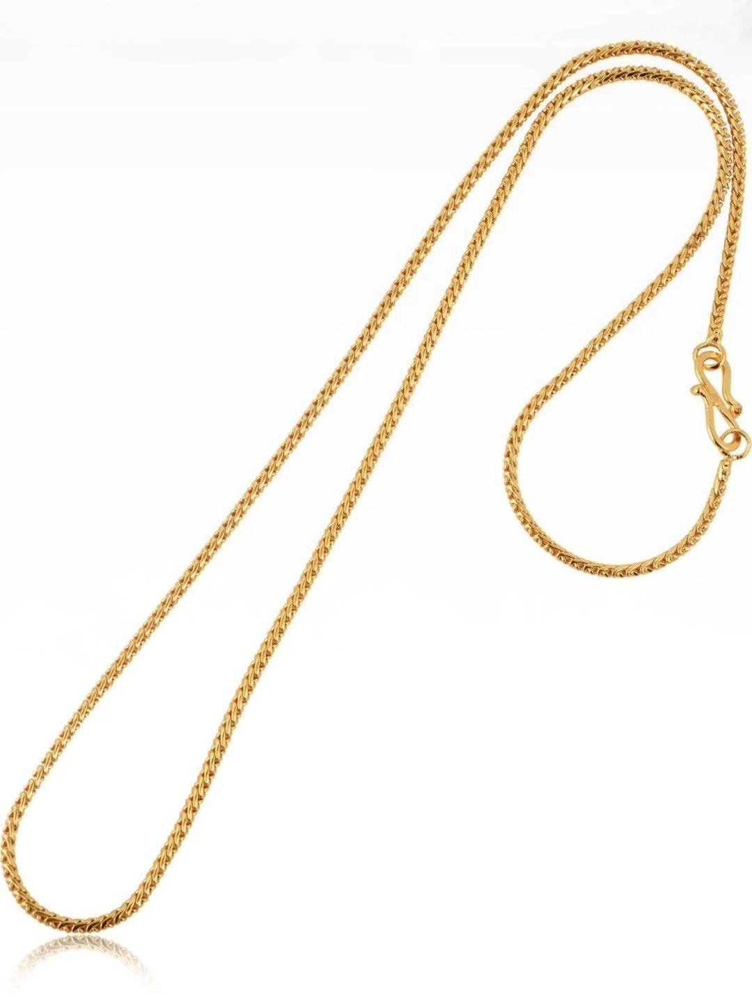 Basukiya Unisex Brass Minimal Chain