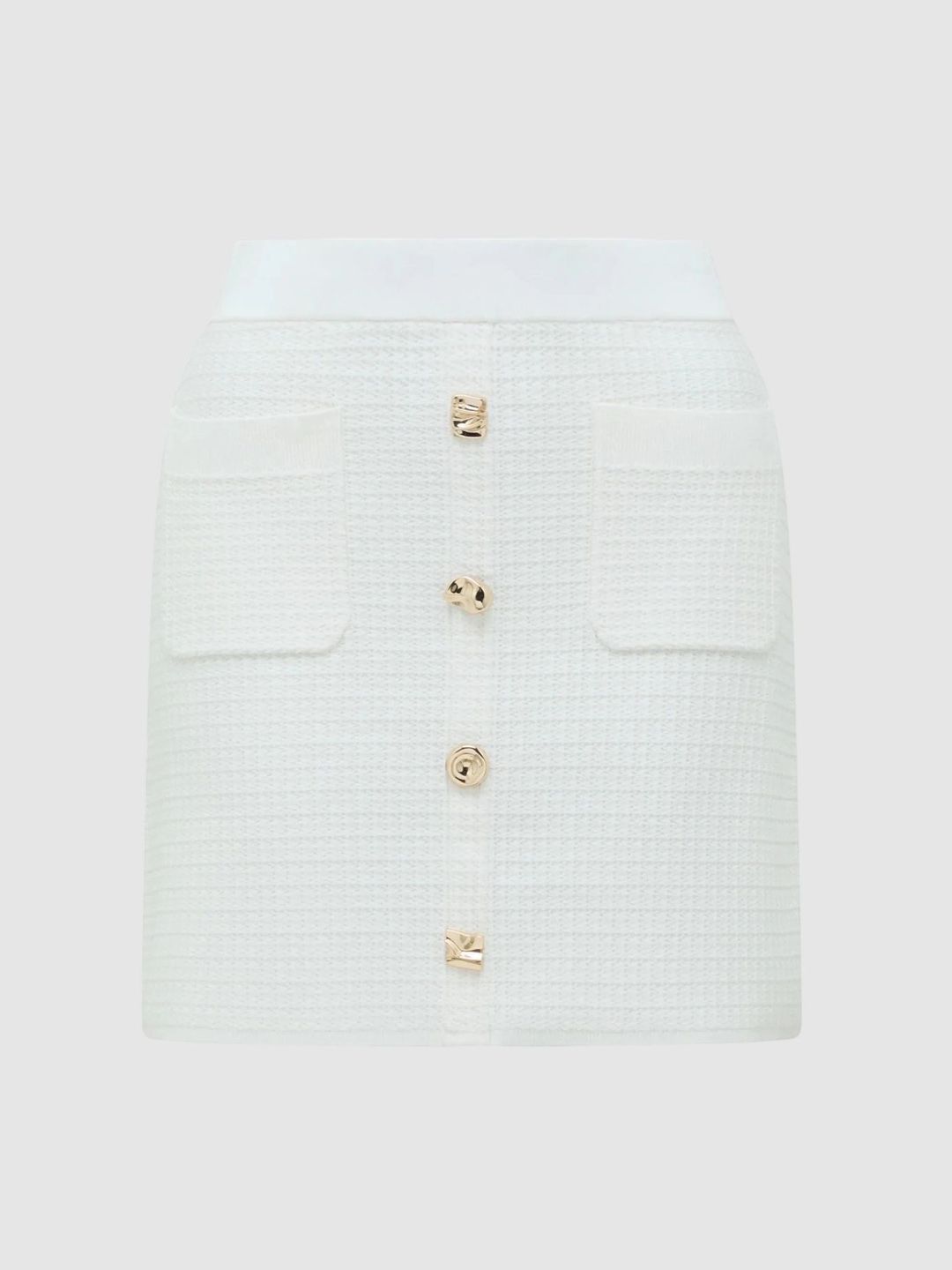 A-Line Slip On Mini Skirts