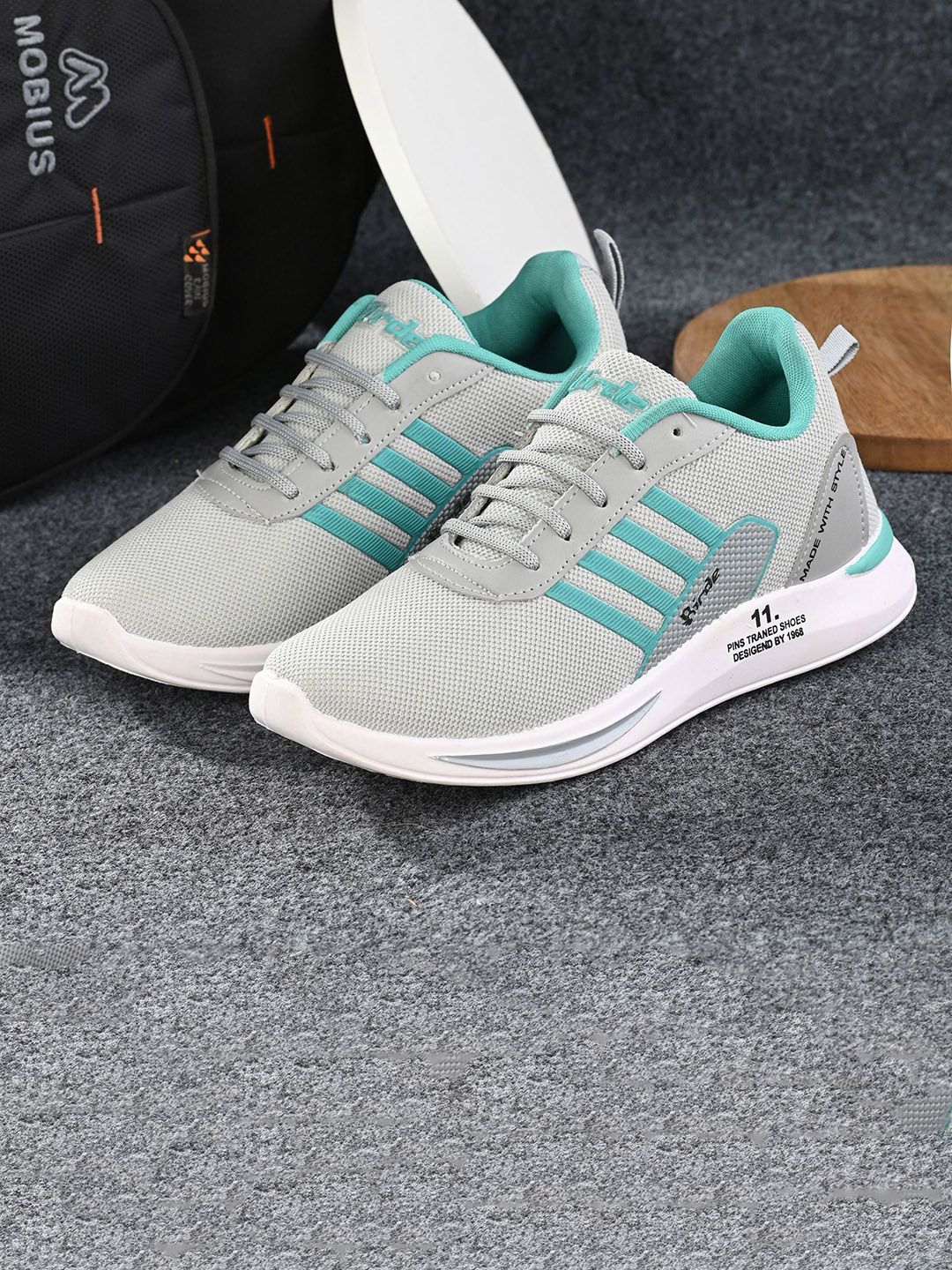 BIRDE Men Pack Of 2 Lace-Ups Leather Sneakers