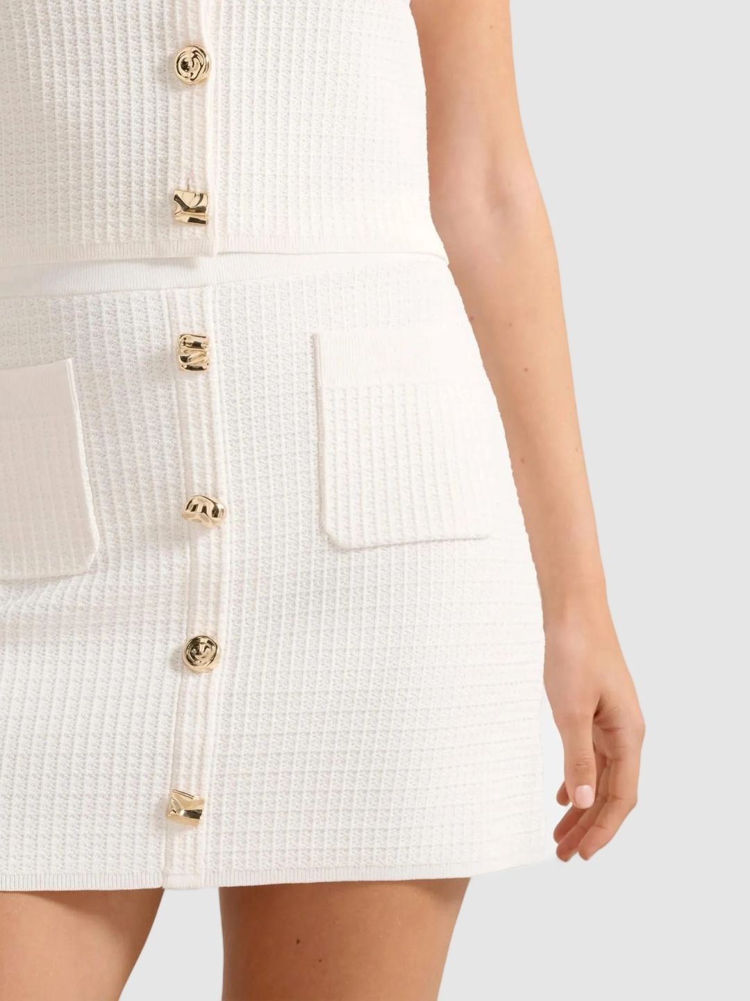 A-Line Slip On Mini Skirts