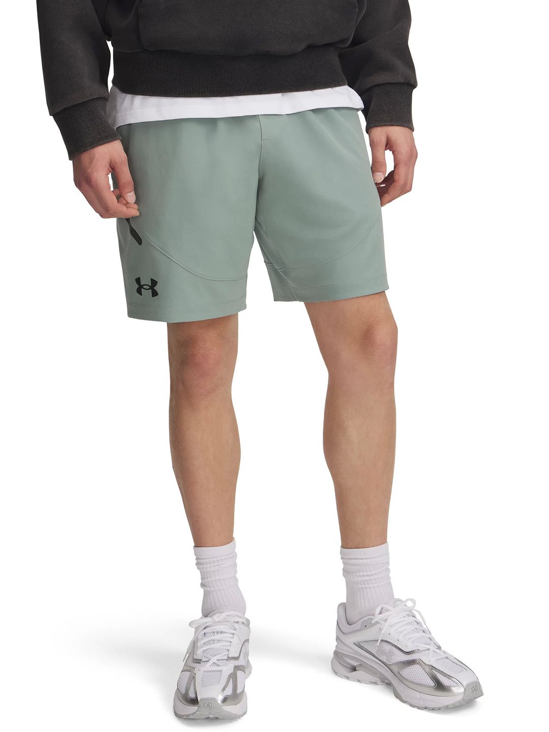 UNDER ARMOUR Unstoppable Men Solid Slim-Fit Mid-Rise Shorts