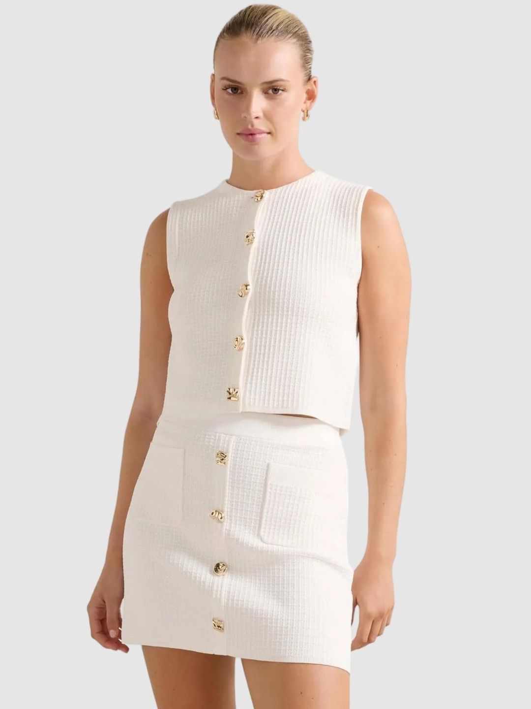 A-Line Slip On Mini Skirts