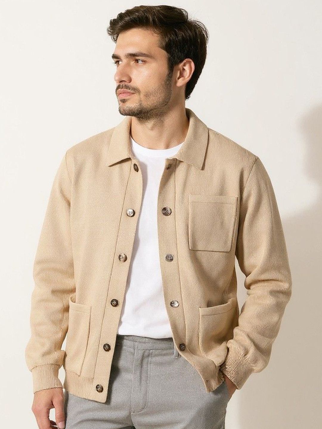 Mast & Harbour Men Solid Tailored Jacket