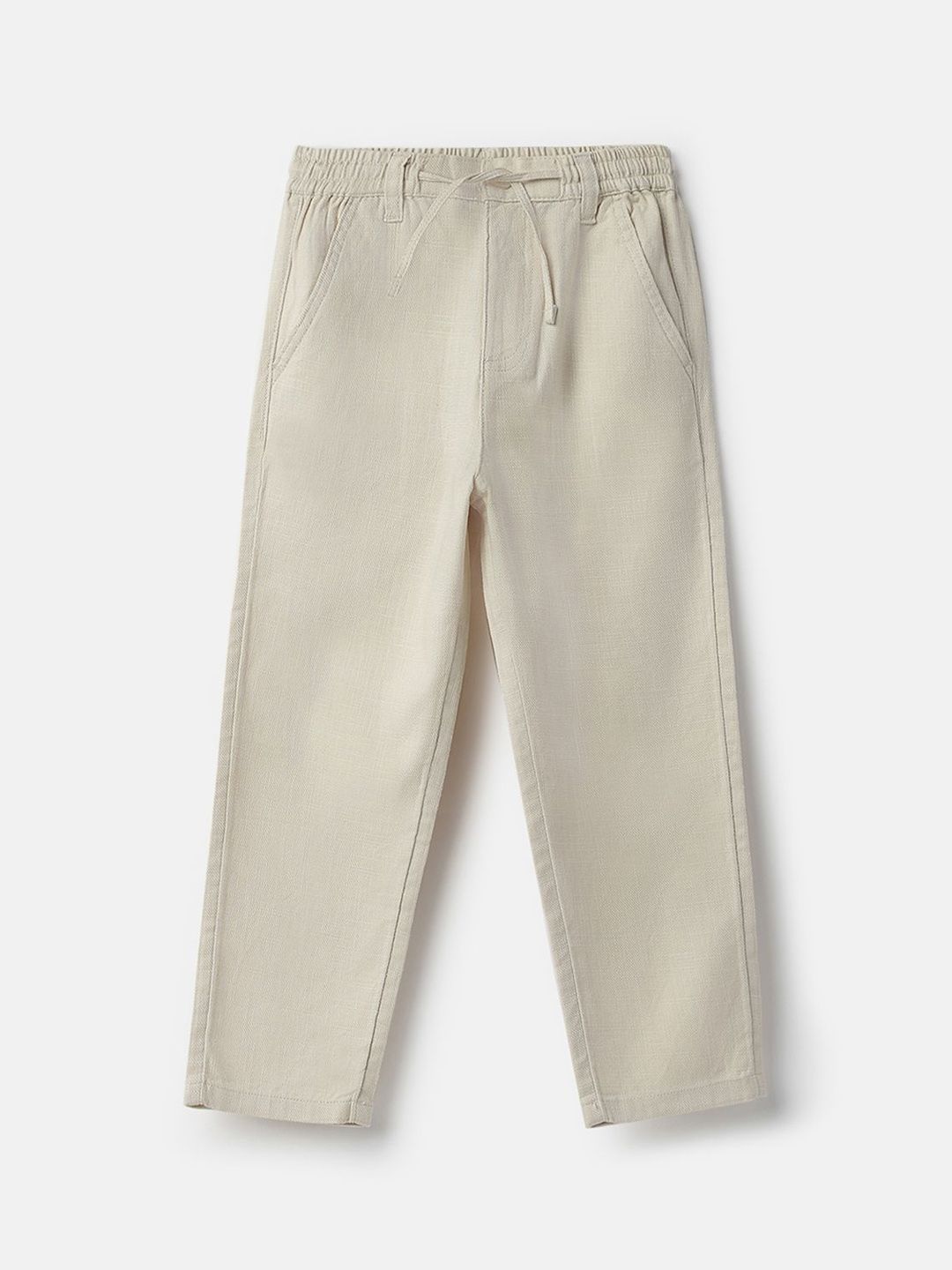 United Colors of Benetton Boys Smart Mid-Rise Trousers