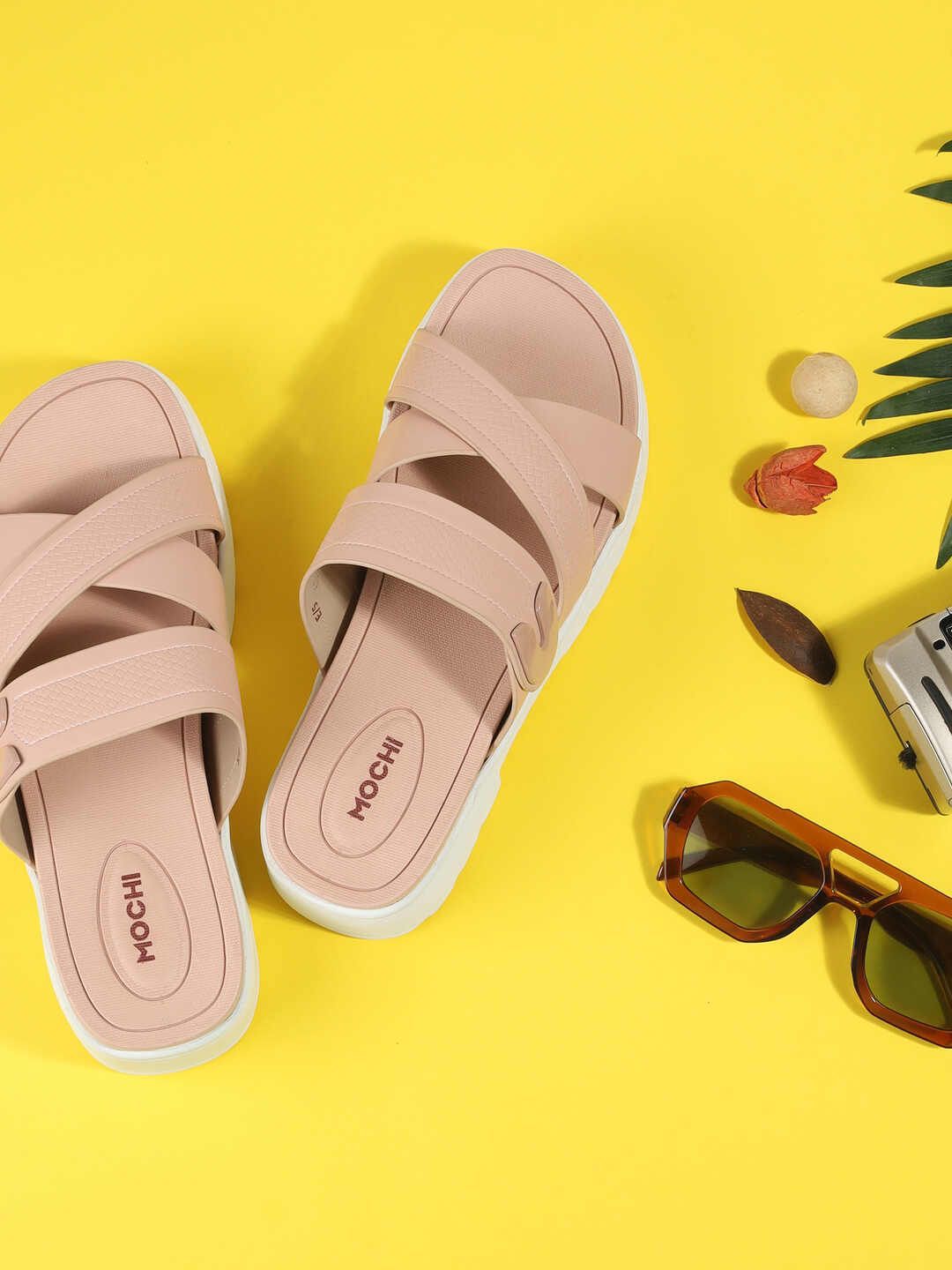 Mochi Mochi Open Toe Block Heels