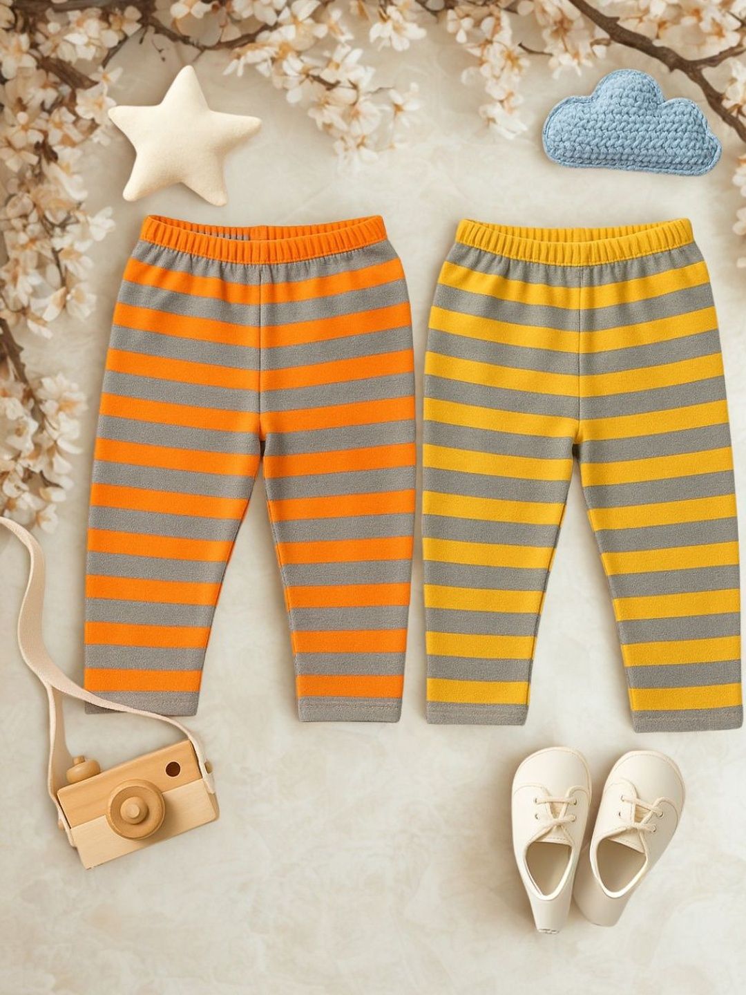 CORTICA Boys Pack Of 2 Multicolour Track Pants