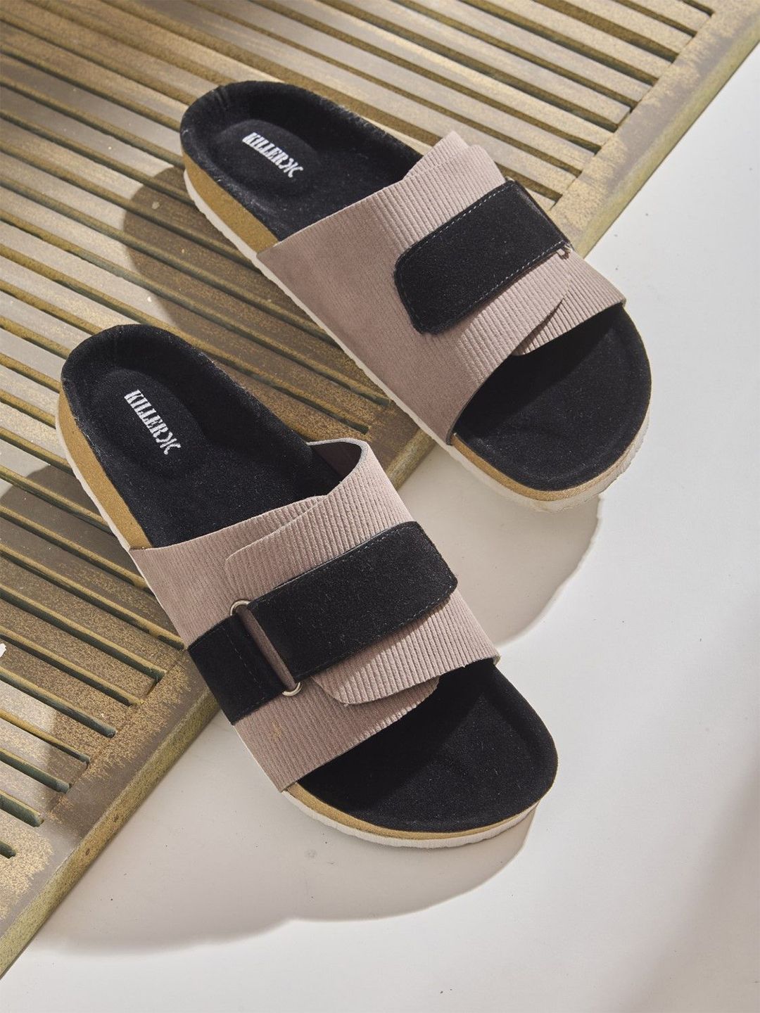 Killer Men Colourblocked Comfort Sandals