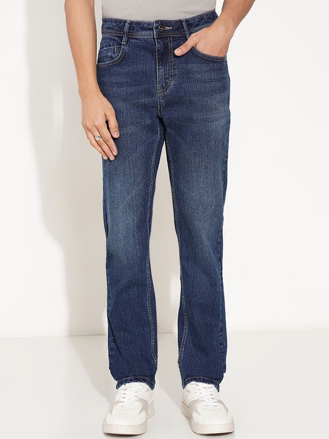 SF JEANS by Pantaloons Men Relaxed Fit Mid-Rise Jeans