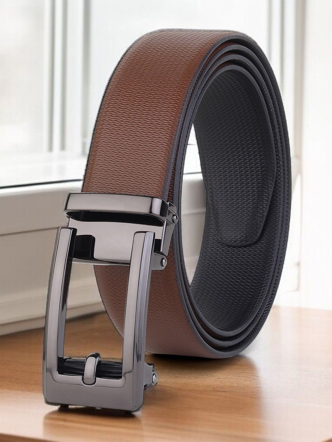 Killer Men Leather Reversible Formal Belt
