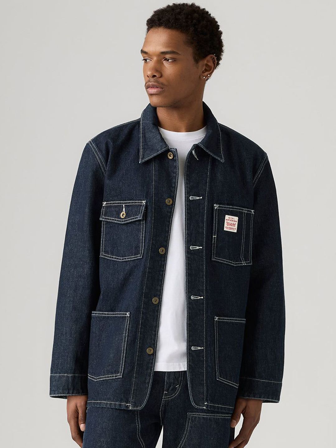 melhem 50’s LEVI'S DENIM RANCH JACKET Levi's® x ADSB Andersson Bell Half Denim Trucker Jacket – Levis