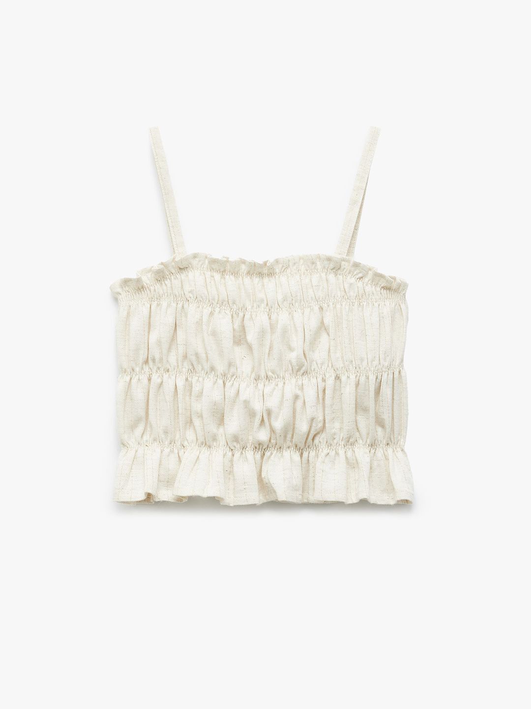 Koton Girls Gathered or Pleated Regular Tops