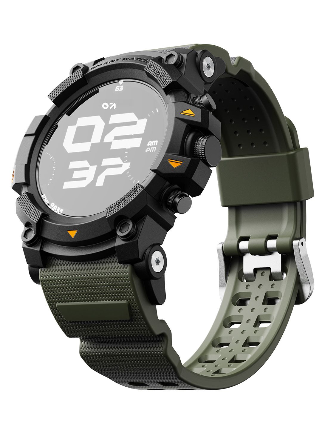 GOBOULT Thrux 1.39''HD Screen, GPS Tracker, Working Crown, BT Calling Smartwatch