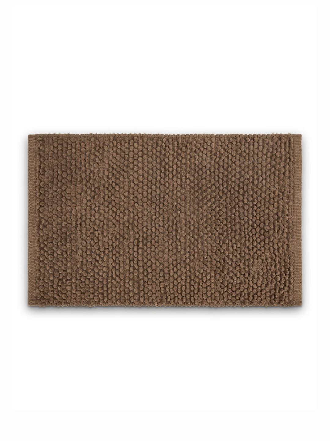 haus & kinder Brown Pebblyn Popcorn 1700 GSM Pure Cotton Doormat