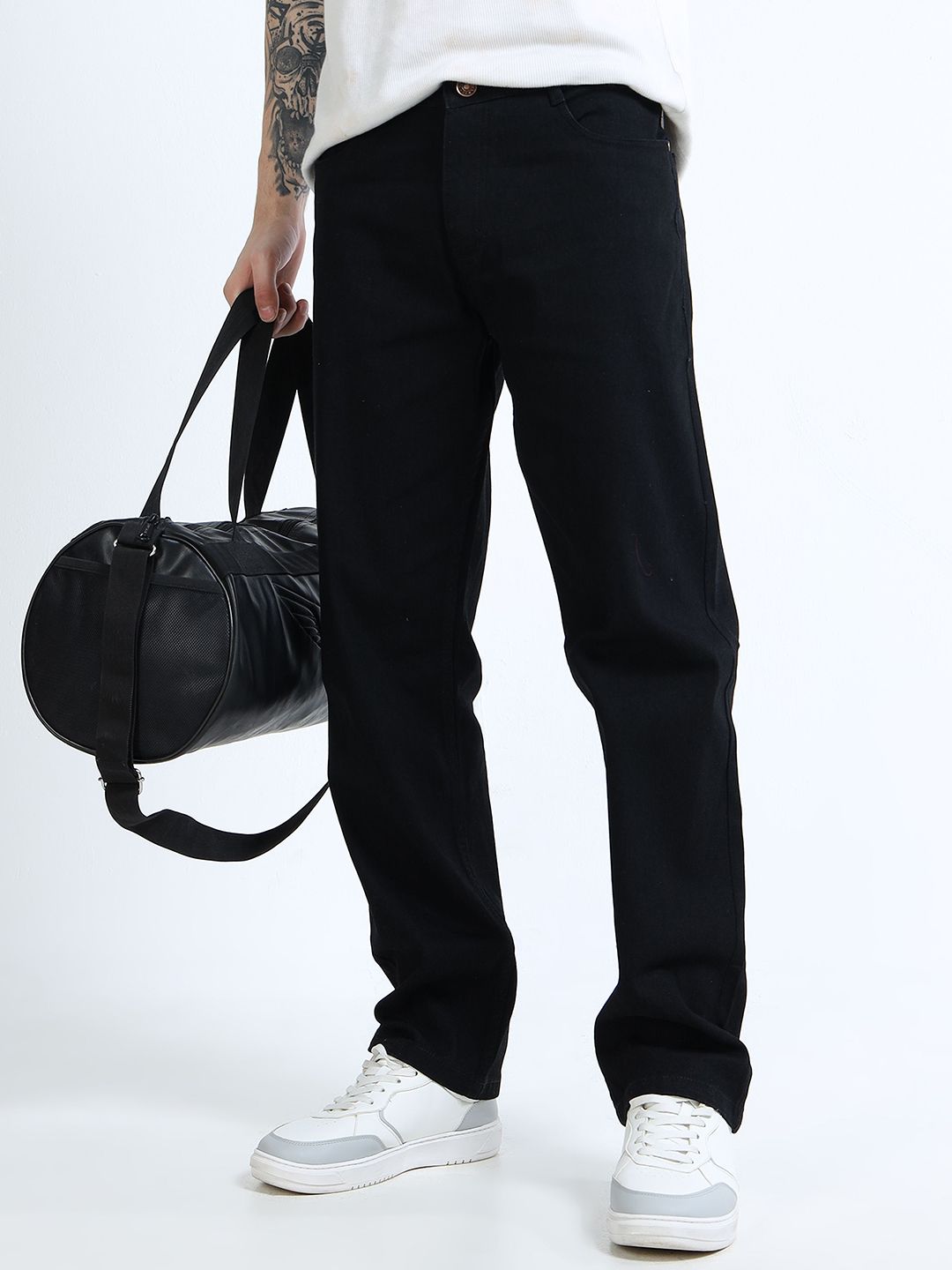 THE BEETEL HOUSE Men Comfort Regular Fit Mid-Rise Stretchable Jeans