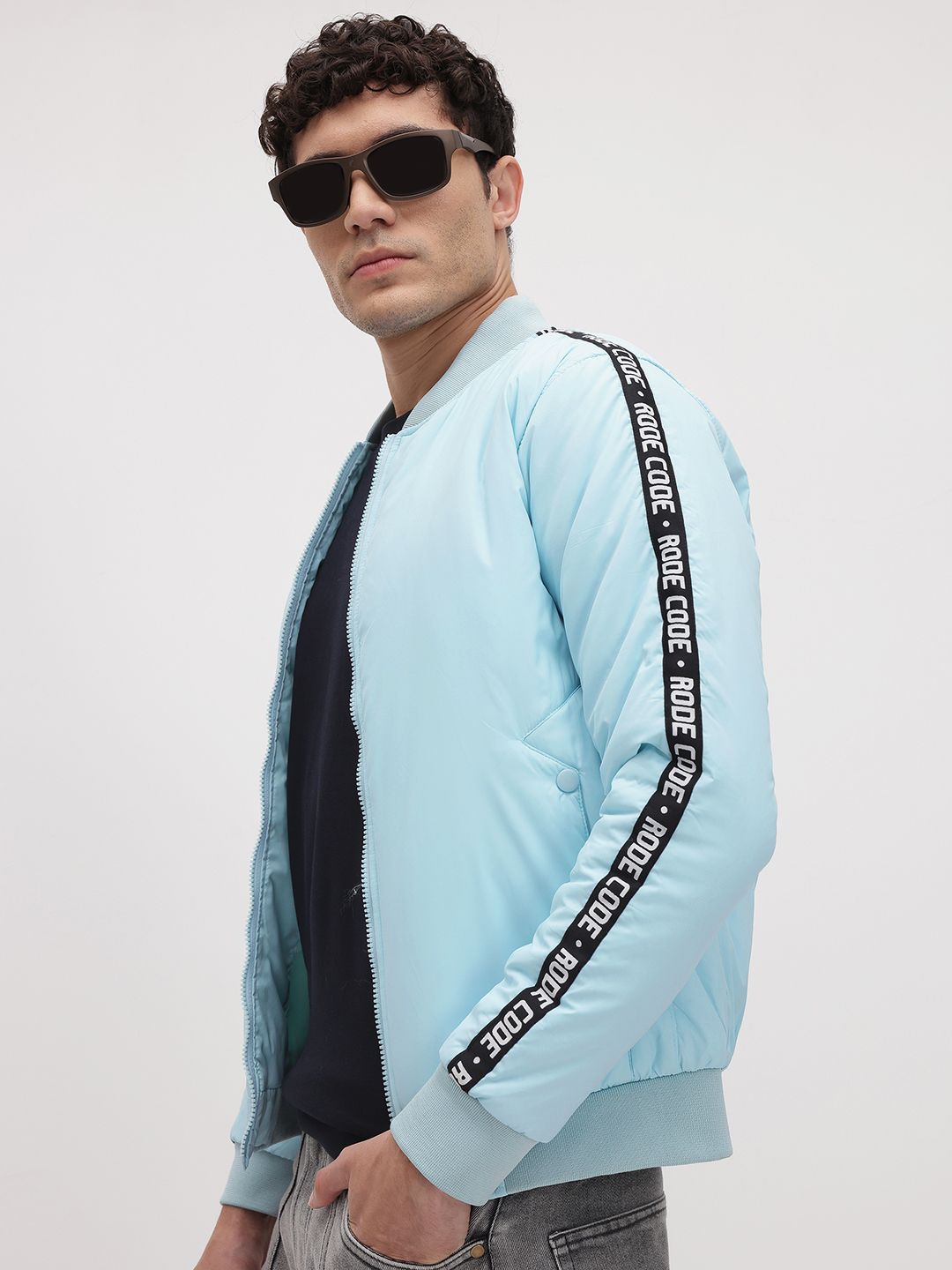 The Roadster Life Co. Typography Print Bomber