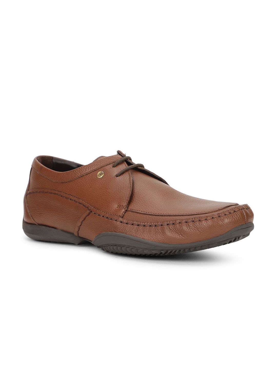 Hush Puppies Hush Puppies Men Cushioned Comfort Round-Toe Formal Shoes