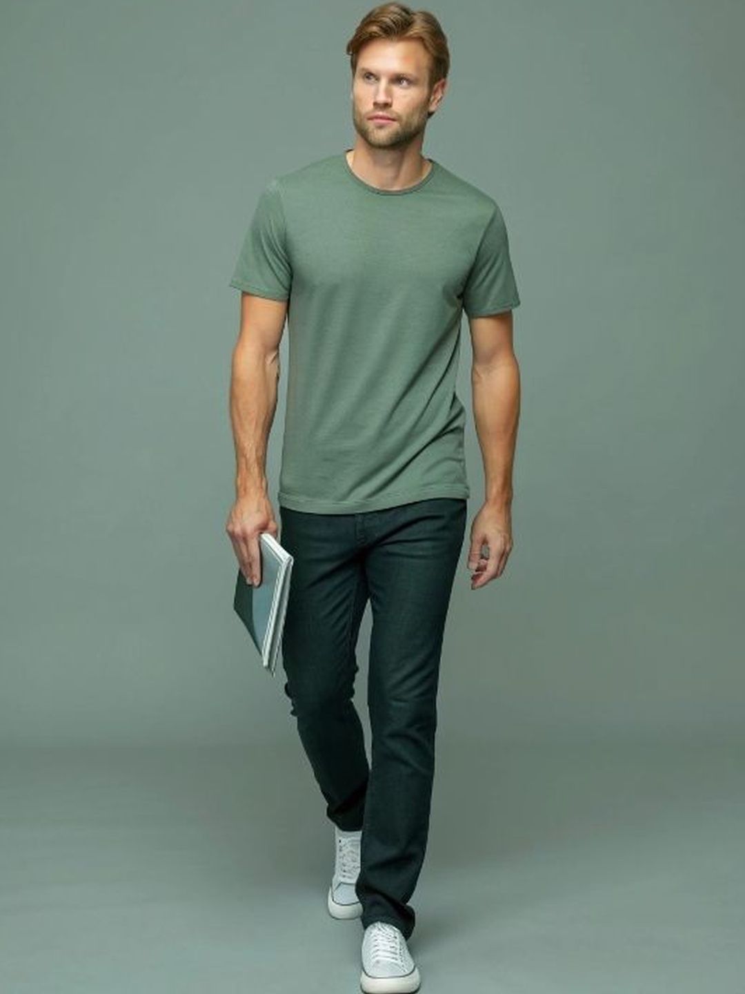 HERE&NOW Men Bio Finish T-shirt