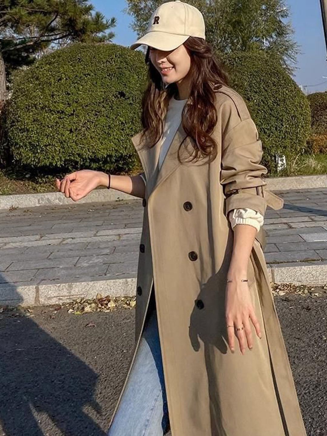 Mast & Harbour Women Solid Longline Tailored Coat