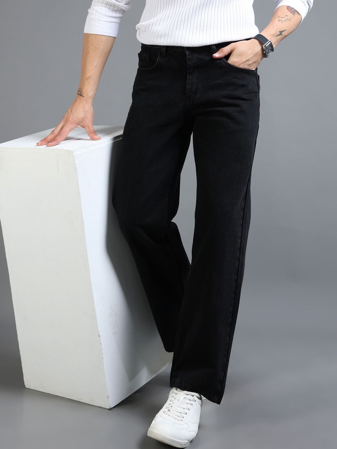 Roadster Men Loose Mid-Rise Jeans