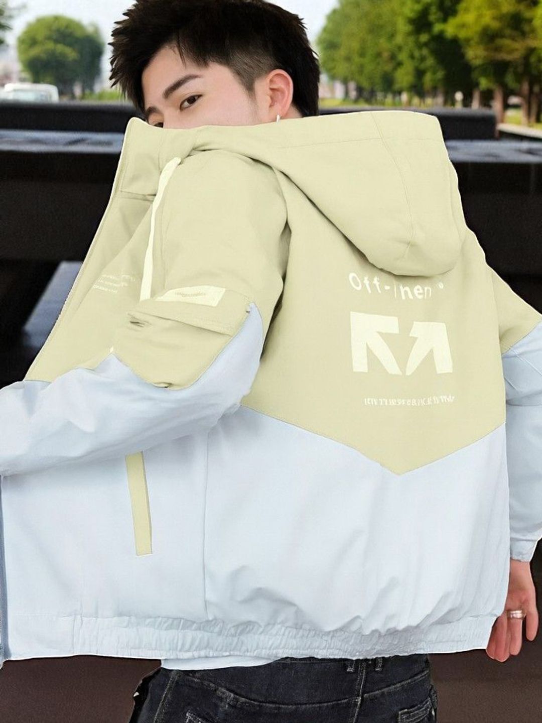 CTC × miemaru LEBICAR JACKET Buy MOTREX Hooded Leather Jacket With Embroidered - Jackets for