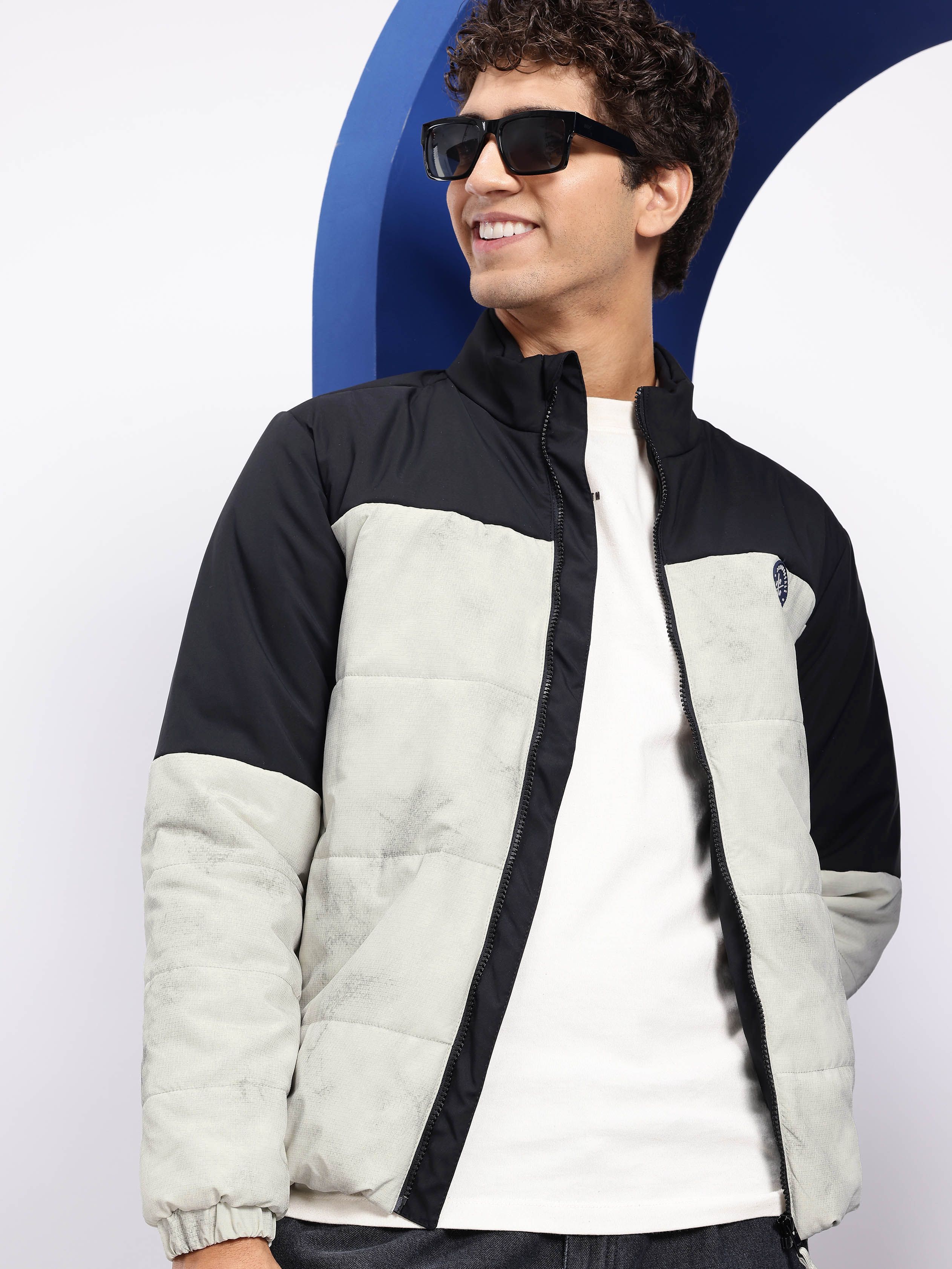 Aeropostale Colourblocked Padded Jacket