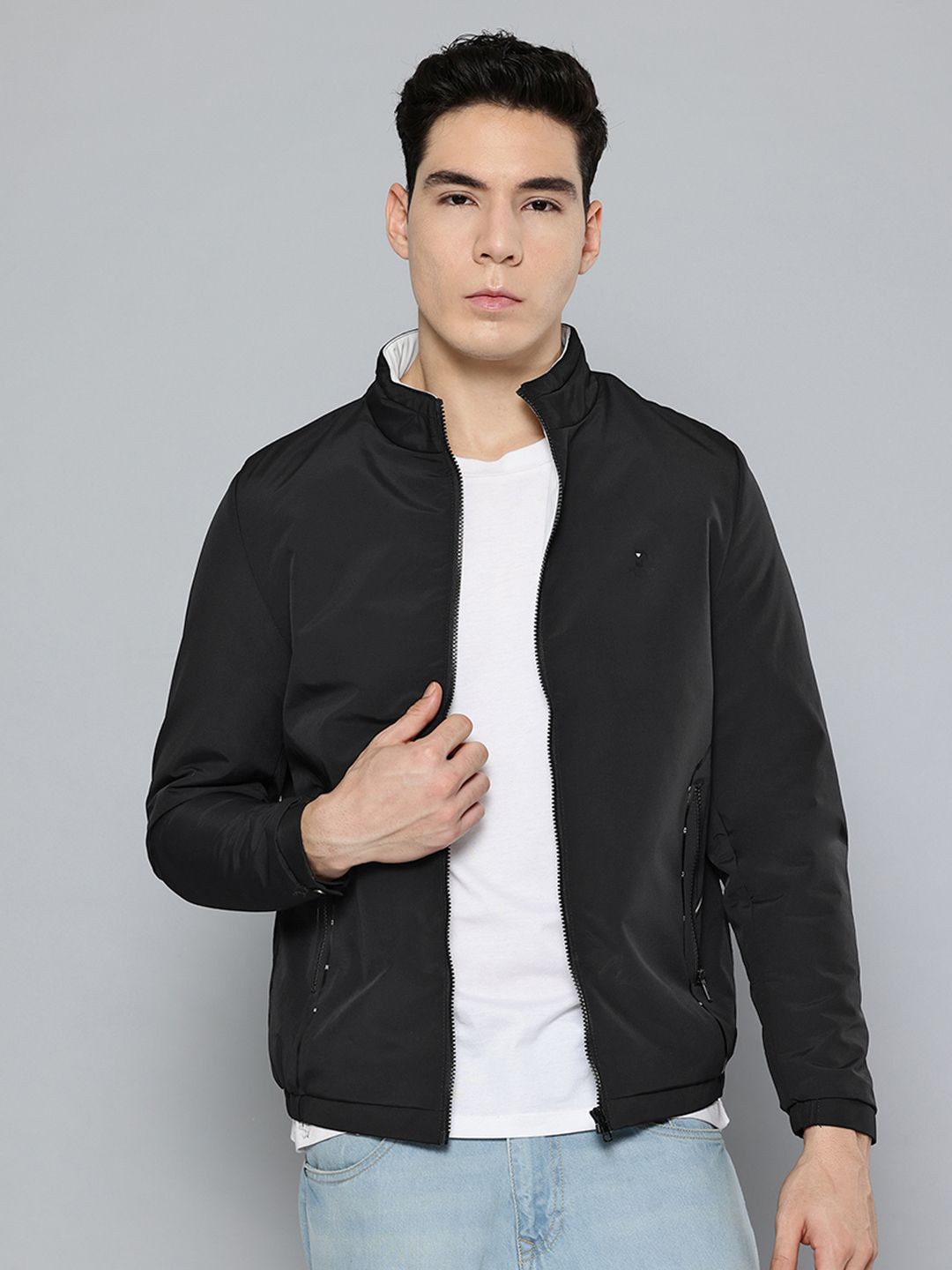 Fort Collins Mock Collar Tailored Jacket