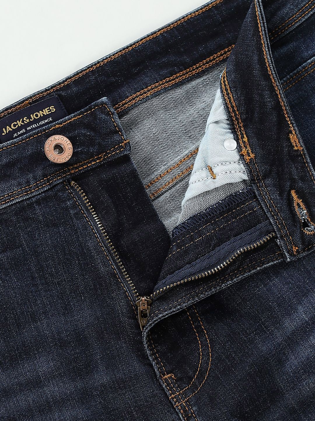 Bootcut High-Rise Low Distress Heavy Fade Stretchable Jeans