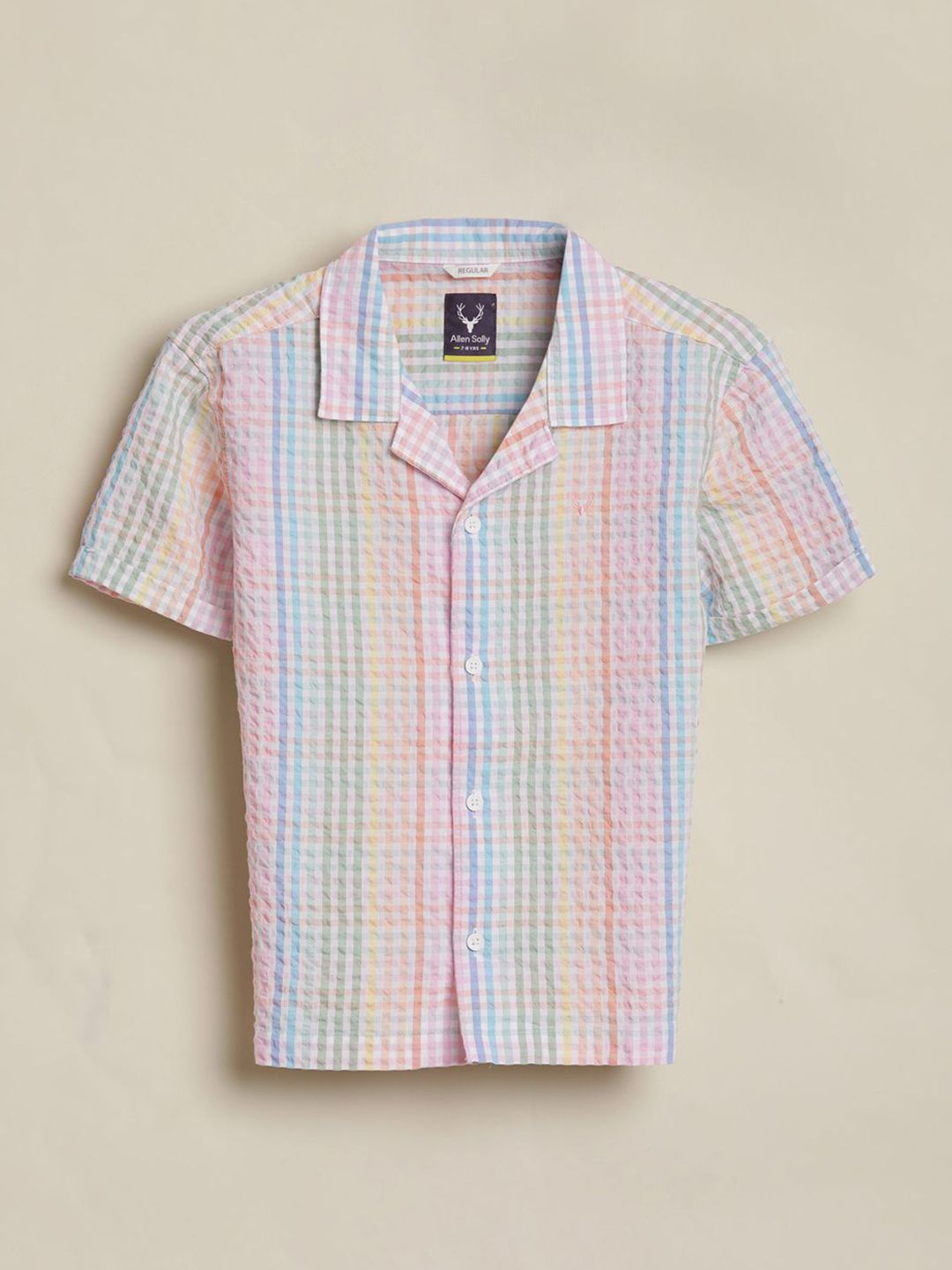 Allen Solly Junior Allen Solly Junior Boys Gingham Checked Shirts