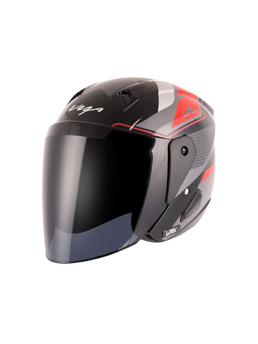 VEGA Unisex Lark Legend ISI Certified Lightweight Open Face Helmet
