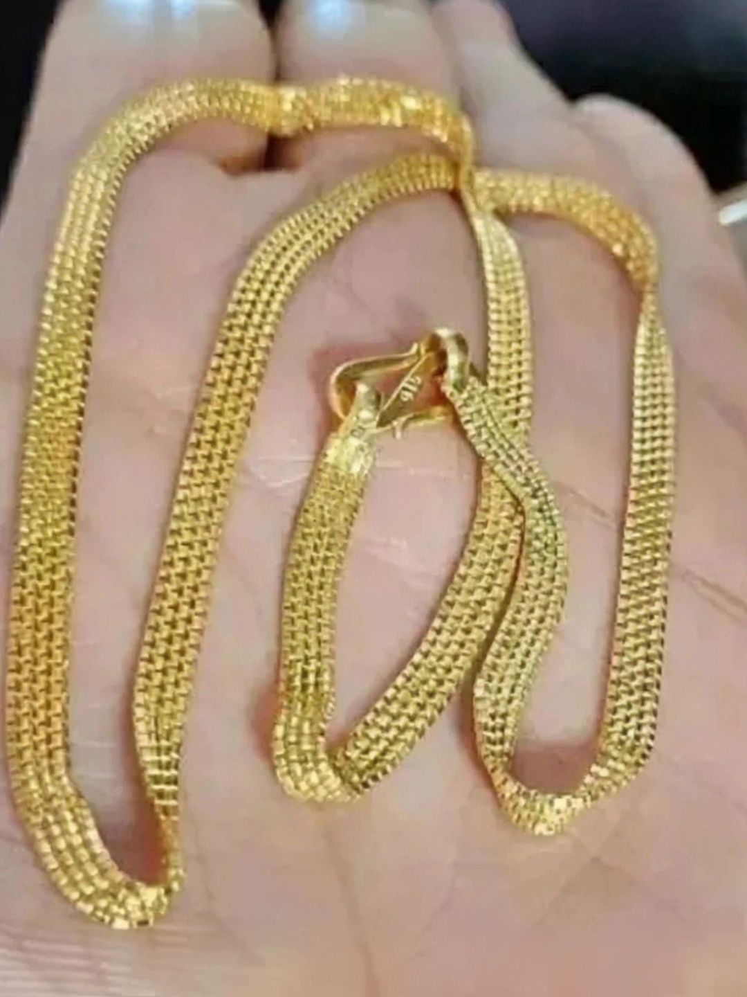 fashion fusion collection Unisex Gold-Plated Minimal Chain