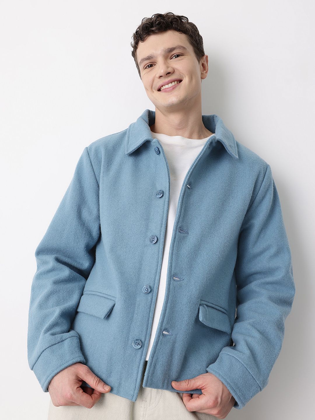 Mast & Harbour Spread Collar Tailored Jacket