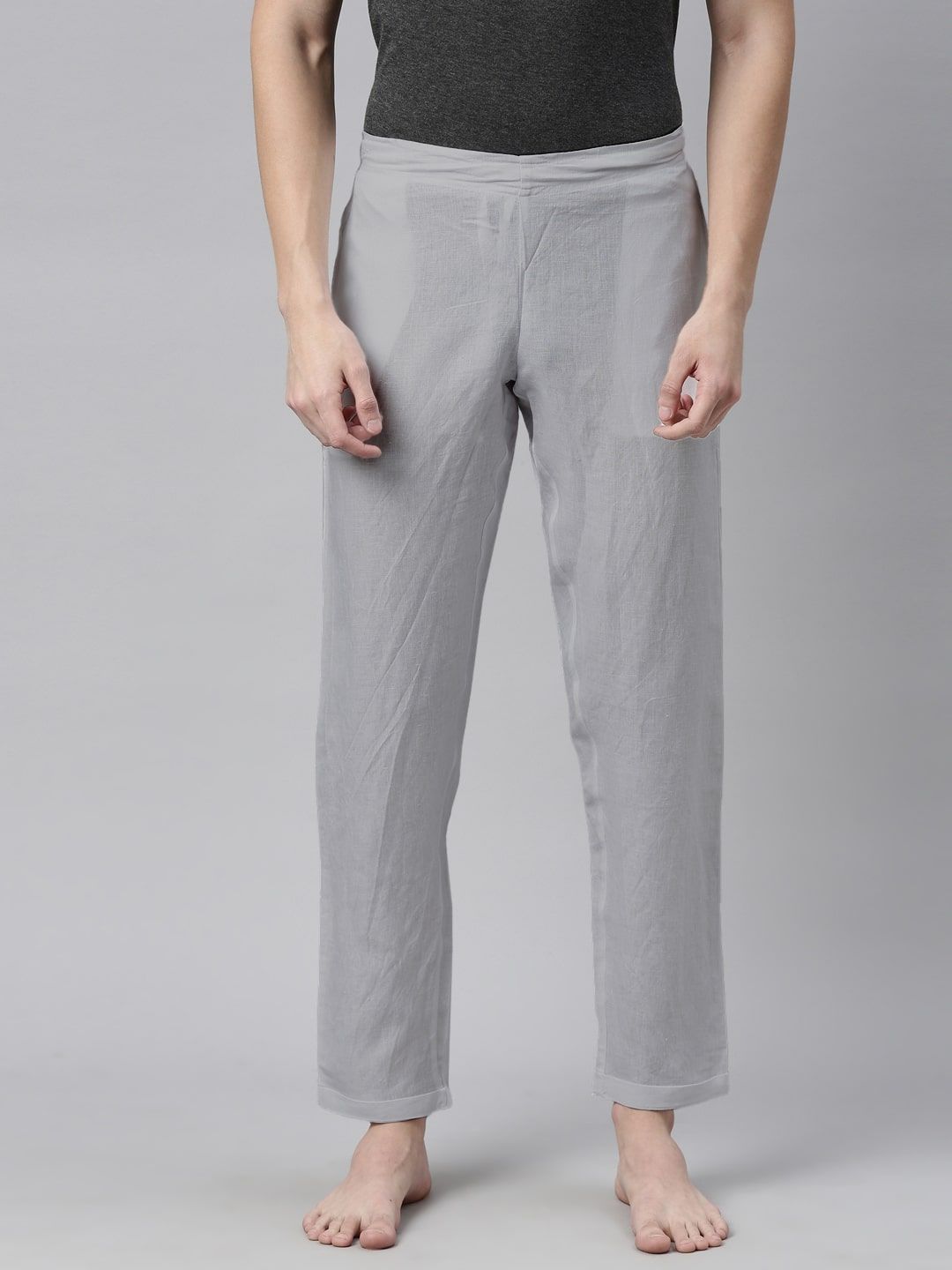 Ecentric Men Slate Grey Hemp Lounge Pant