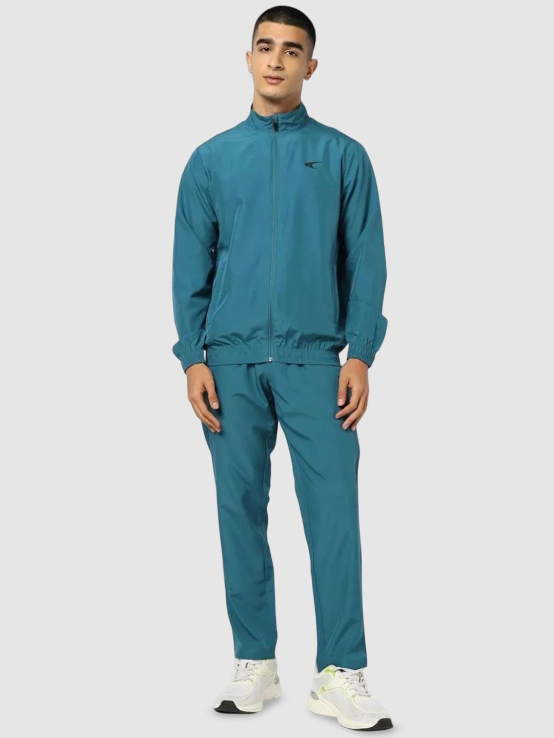 Performax Men Mock Collar Long Sleeves Jacket With Trousers