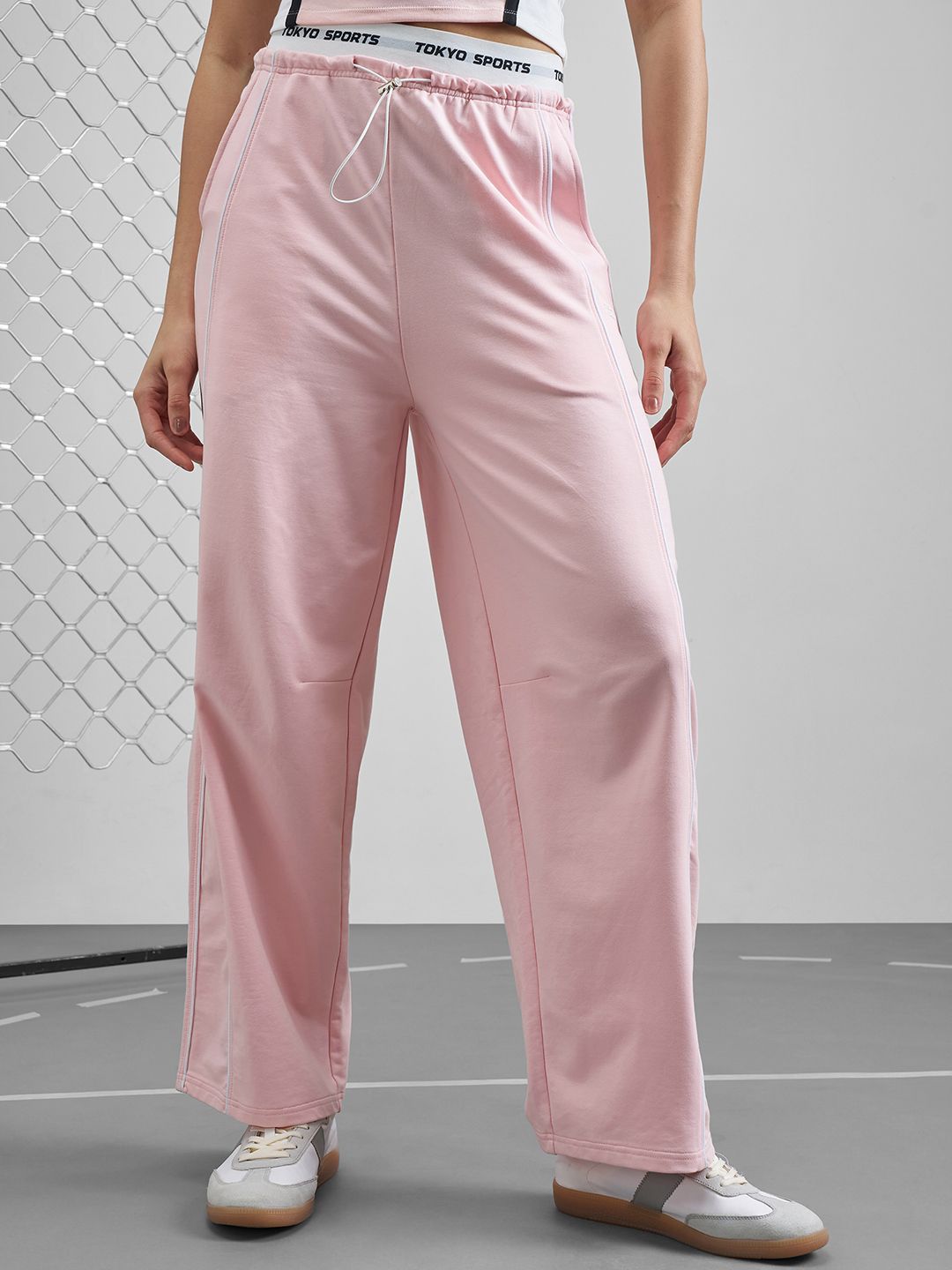 Buy Street By Tokyo Talkies Women Solid High Rise Relaxed Fit