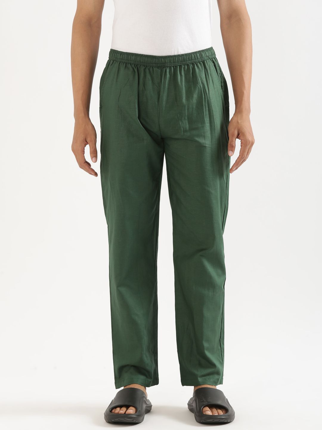 Ecentric Men Mid-Rise Lounge Pants