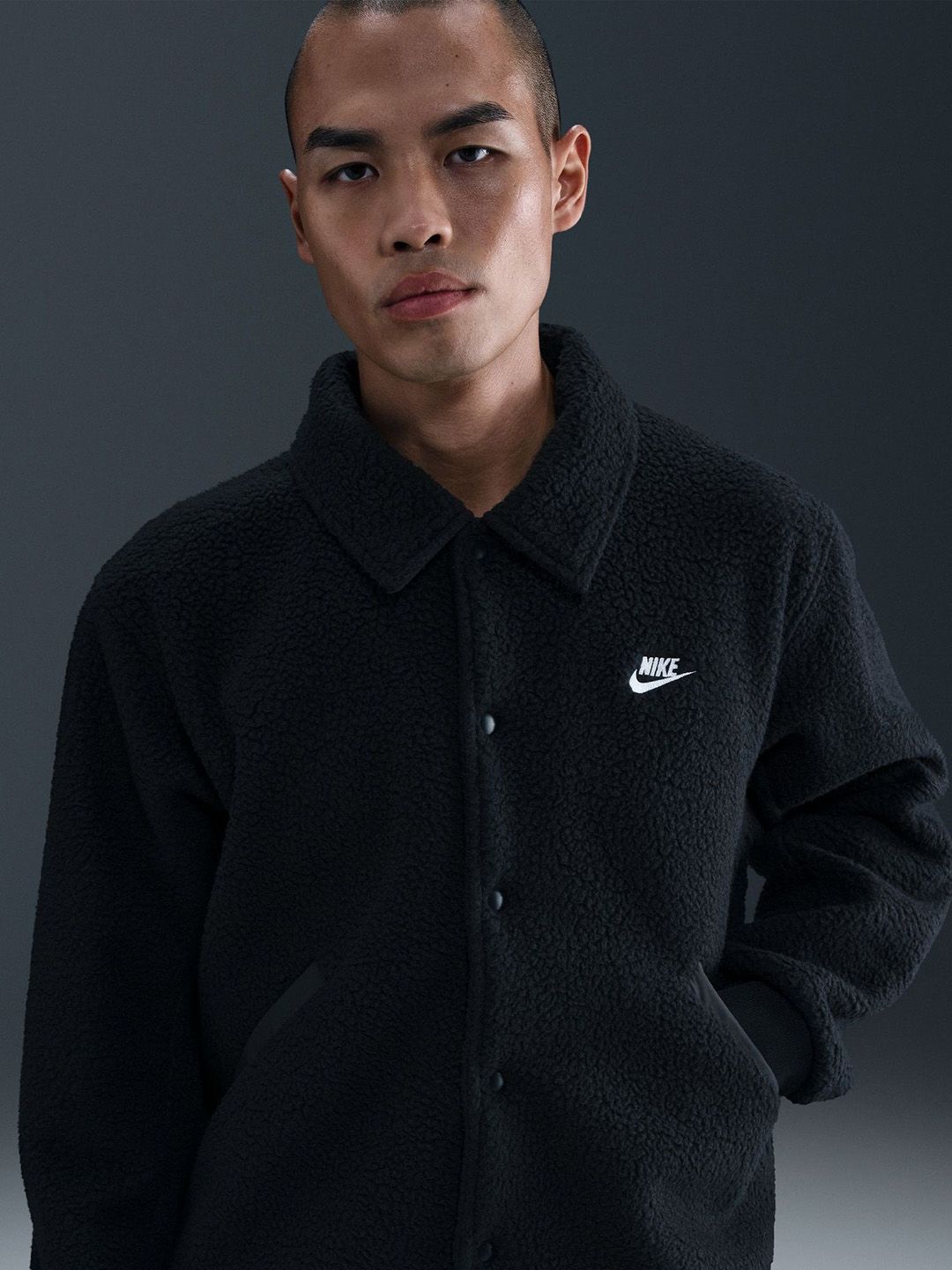 Buy Nike Sportswear Club Men's High-Pile Coaches Jacket - Jackets
