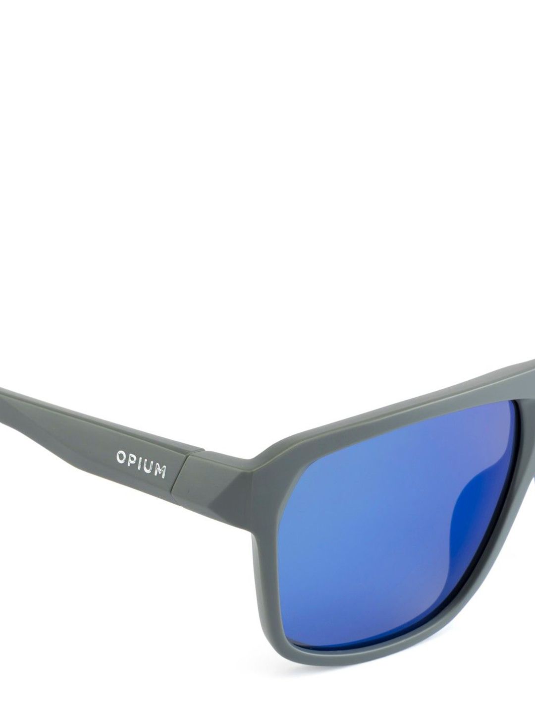 Buy OPIUM Men Shield Blue Polarized & Uv Protection Sunglass OP