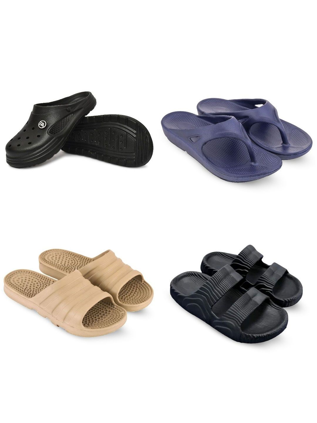 Feel alive Men Pack of 4 Sliders
