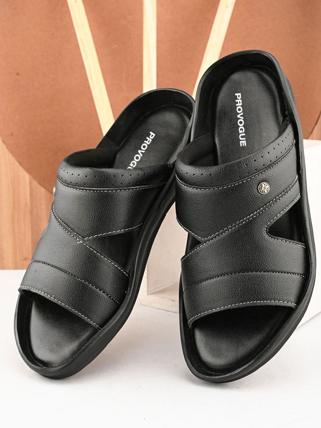 Provogue Men Slip-On Comfort Sandals