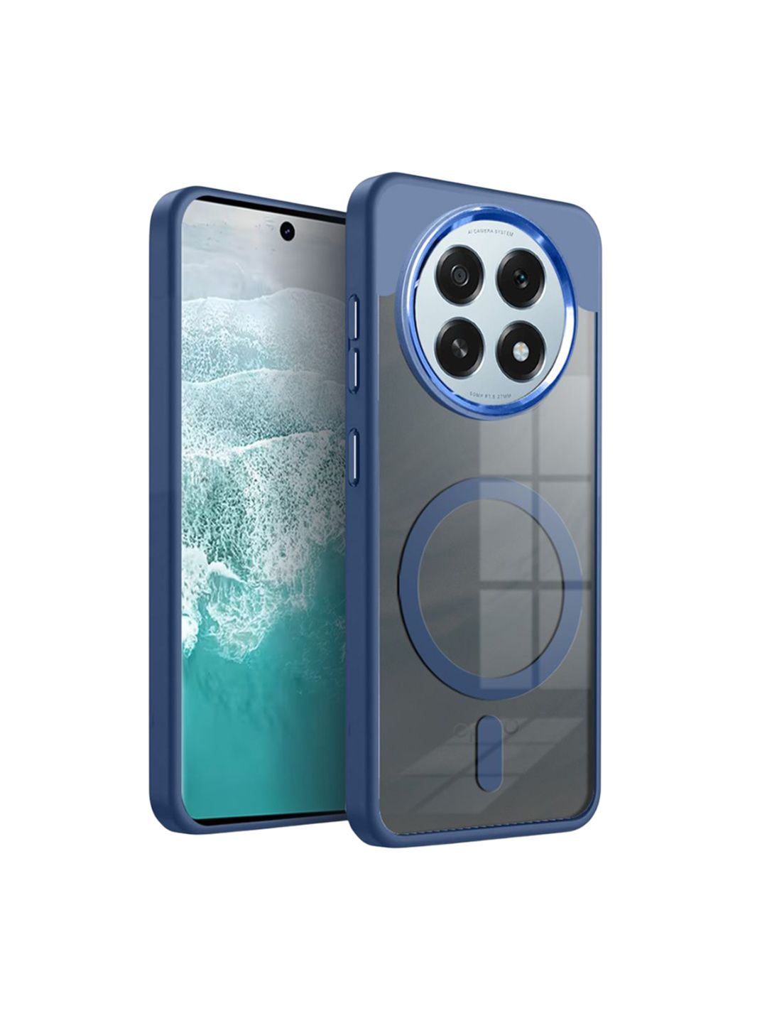 Karwan Unisex Oppo F29 5G Solid Mag-Safe Back Case